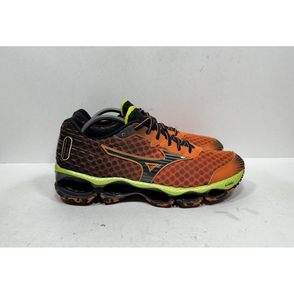 Mizuno Wave Prophecy 4 Shoes Mens Size 10 Orange Low Top Running Sneakers